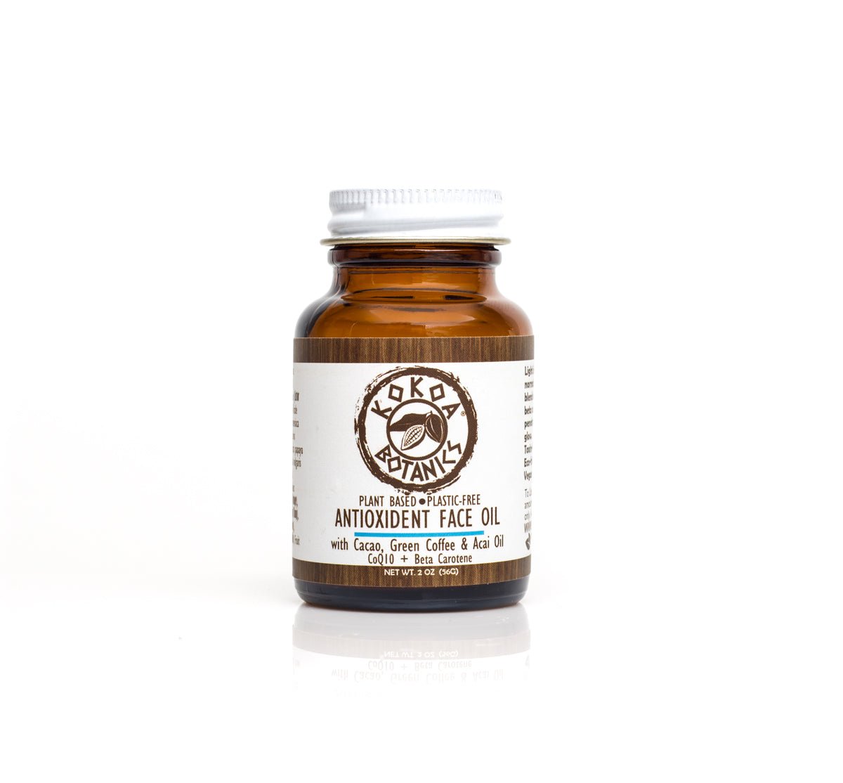 Antioxident Face Oil with Green Coffee & Acai Oil 2 oz