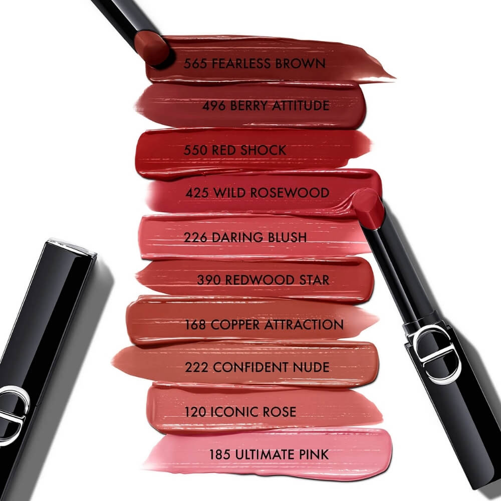 Dior Rouge Shock Shine 425 High-Shine Lipstick for Radiant Lips